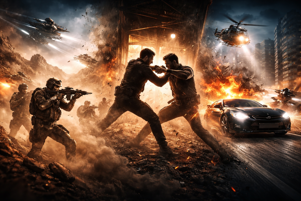 En İyi Aksiyon Filmleri 2024 Yılında İzlenecekler Listesi