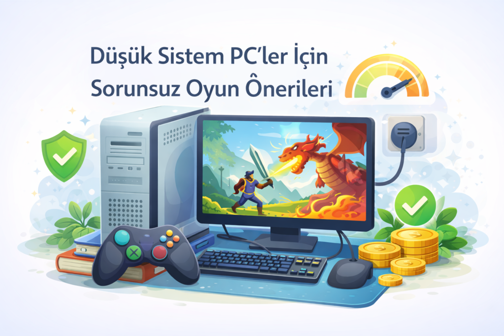 Dusuk Sistem PCler Icin Sorunsuz Oyun Onerileri Oyun Önerileri