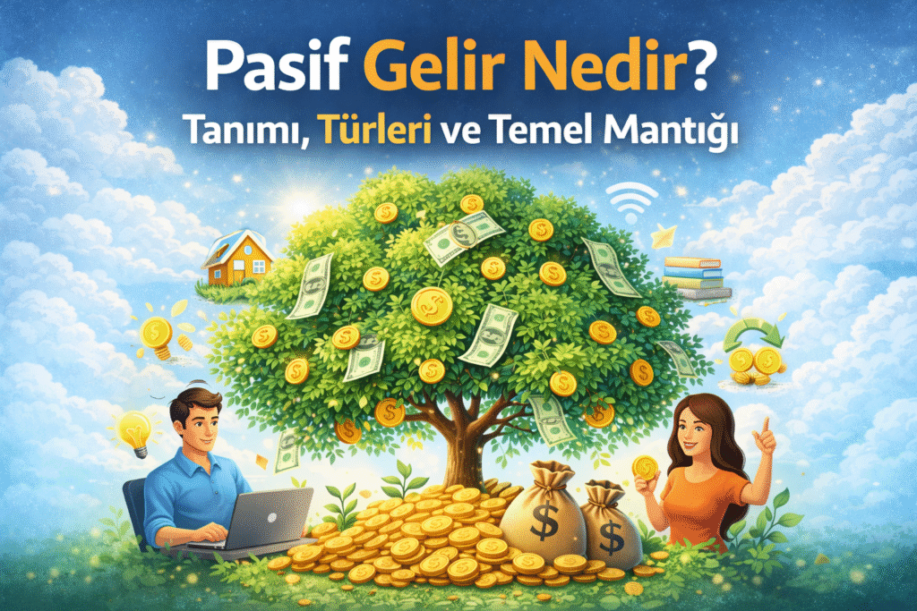 Pasif Gelir Nedir? Tanımı, Türleri ve Temel Mantığı