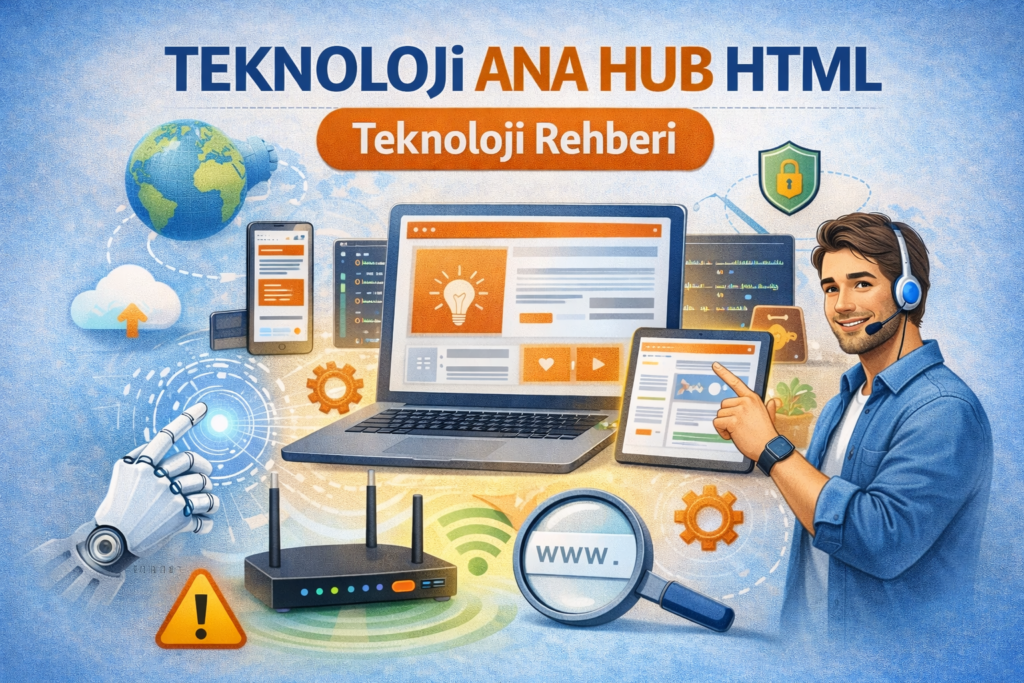 Teknoloji Rehberi: İnternet, Sosyal Medya, Mobil ve Dijital Dünya