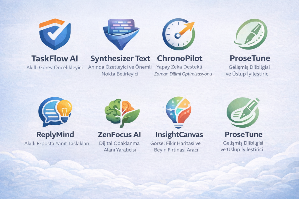2025 Ücretsiz ve Az Bilinen 7 Yapay Zeka Aracı ile Verimliliği Artırın 1 Ucretsiz ve Az Bilinen 7 Yapay Zeka Araci ile Verimliligi Artirin 3 Yapay Zeka Aracı