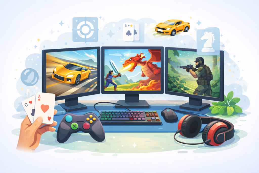 Yeni Başlayanlar İçin Bilgisayarda Oynanabilecek En Akıcı Oyun Türleri