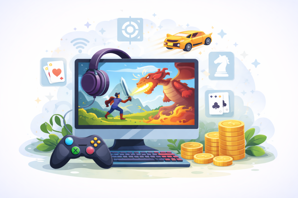 Yeni Başlayanlar İçin Bilgisayarda Oynanabilecek En Akıcı Oyun Türleri 1 Yeni Baslayanlar Icin Akici Bilgisayar Oyun Turleri oyun türleri,Yeni Başlayanlar İçin Akıcı Bilgisayar Oyun Türleri