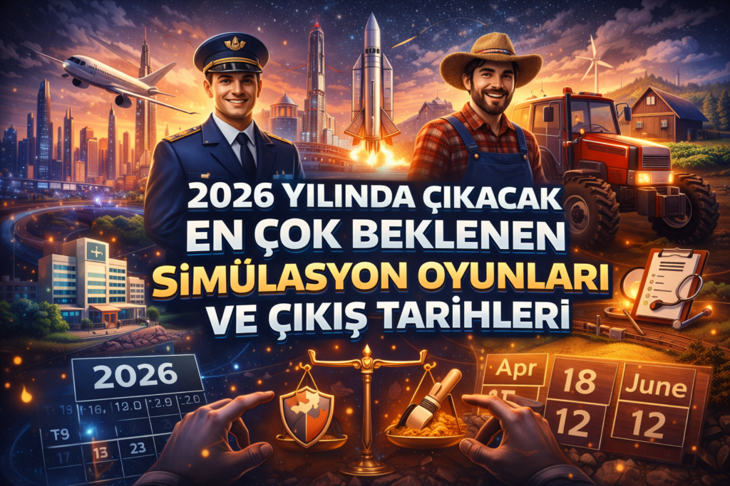 2026 Yılında Çıkacak En Çok Beklenen Simülasyon Oyunları Ve Çıkış Tarihleri