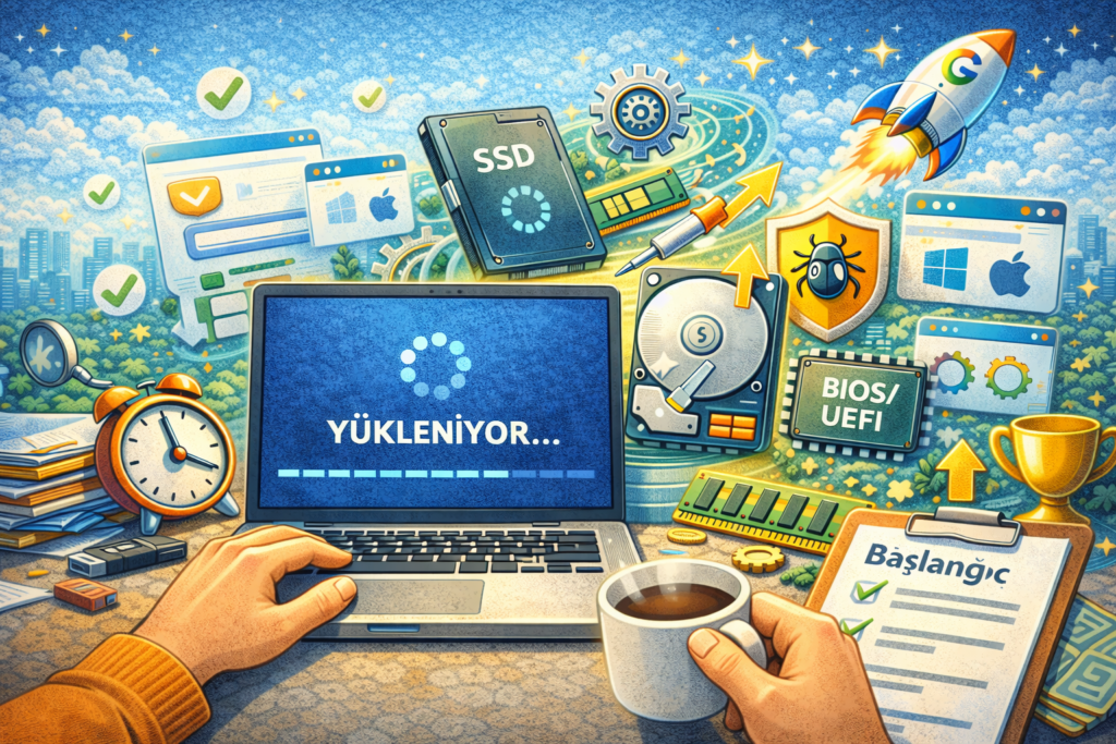 Bilgisayar Yavas Aciliyor Asil Sebep Ve 9 Kesin Cozum 2026 Bilgisayar Yavaş Açılıyor,Bilgisayarınız İçin 9 Kesin Çözüm,2026