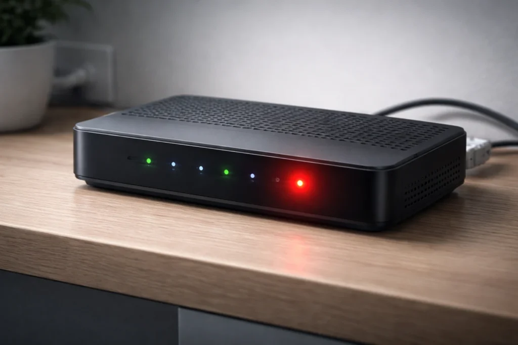 Modem Işıkları Ne Anlama Gelir? Kırmızı Işık Sorunu