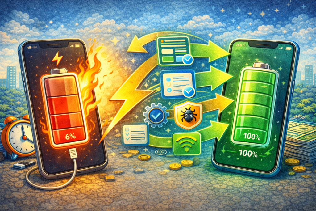 Telefon Sarji Neden Hizli Bitiyor Cozum Rehberi 2026 1 telefon şarjı,akıllı telefon