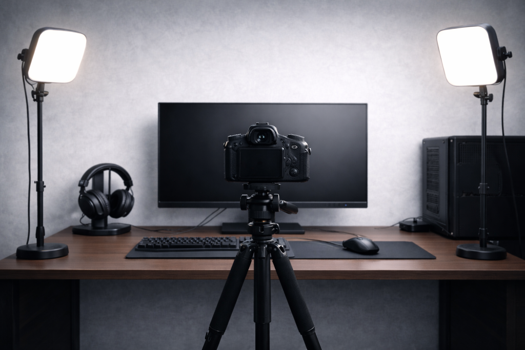 Yayıncılar İçin Profesyonel Mikrofon ve Kamera Kurulum Rehberi 2026 5 kamera ve aydinlatma yayin kurulumu Profesyonel Mikrofon ve Kamera,Mikrofon ve Kamera Kurulum Rehberi,Yayıncılar İçin Profesyonel Mikrofon ve Kamera