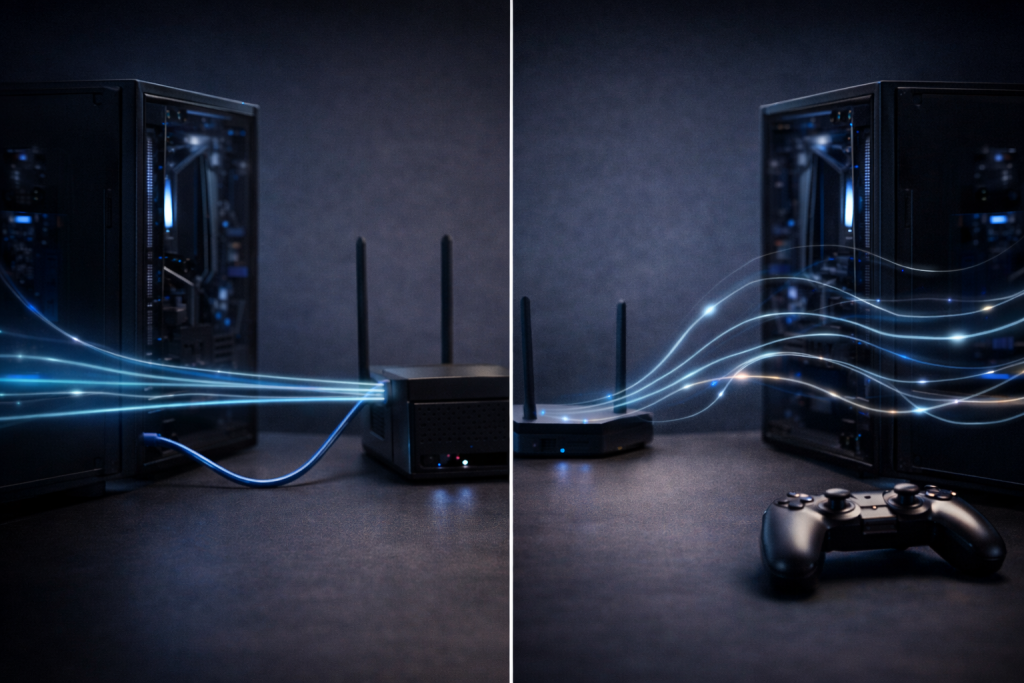 wired vs wireless gaming Ping,Oyun,Oyunlarda Ping Düşürmek,Oyunlarda Ping Düşürmek İçin Yapılması Gerekenler